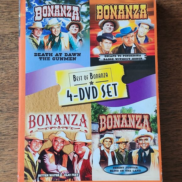 Best of Bonanza Collector's Set 4 DVD Set 2007 COMPLETE - Picture 1 of 6